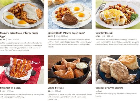 Come on in, order takeout, or have your favorite food delivered right to you. . Bob evans full menu